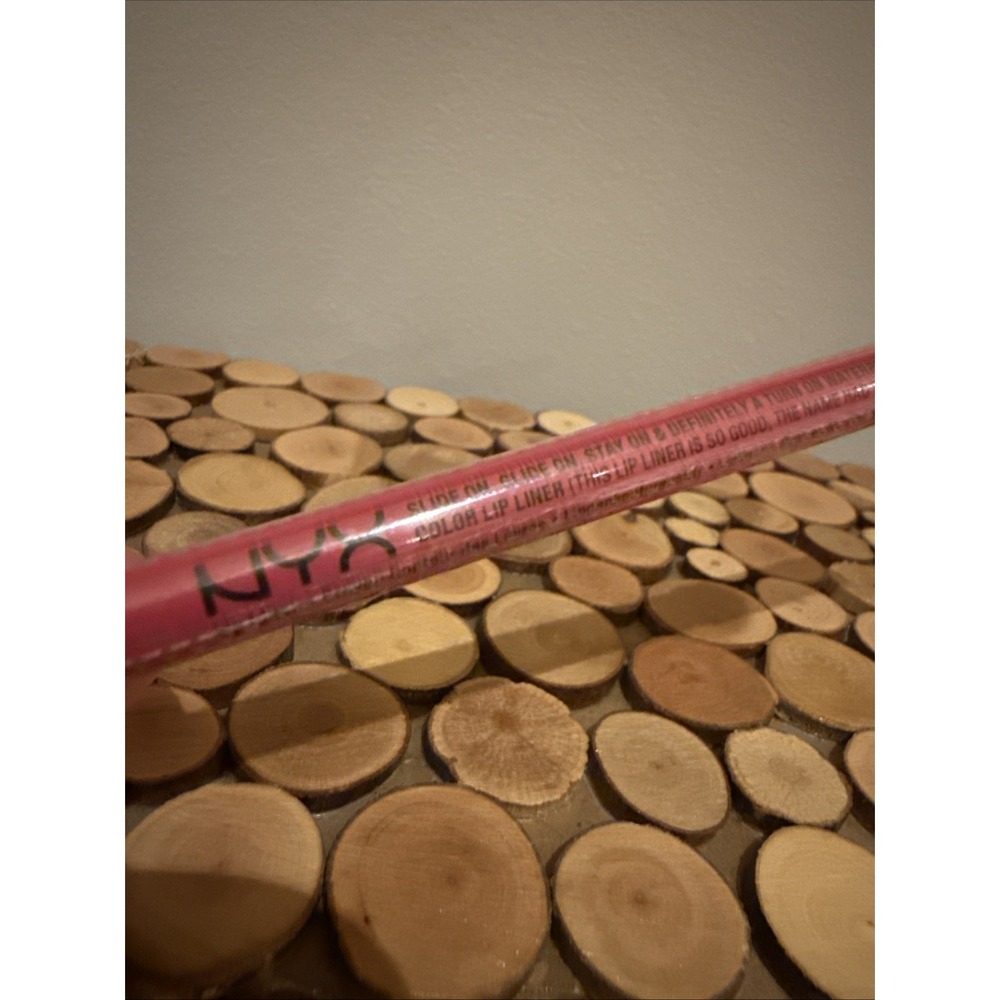 NYX Waterproof Slide On Glide On Lip Liner Pencil SLLP10 Sweet Pink .04 oz Seale